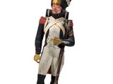 figurine représentant un soldat en uniforme, muni d'un fusil