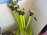 a box with a bunch of hoses inside of it