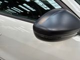 a close up of a side view mirror on a car