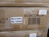 a stack of boxes that have a barcode on them