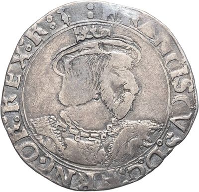 a close up of a coin with a bull on it