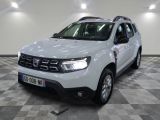 a picture of a white dacia parked on a checkered floor