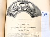 un livre ouvert sur lequel est dessiné un pont