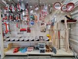 many items on the shelves in the store for sale