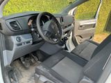 a picture of a car with a steering wheel and a dashboard