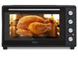 a picture of an oven with a chicken in it
