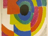 an image of a picture of a colorful painting on paper