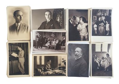plusieurs vieilles photographies en noir et blanc représentant des hommes, des femmes et des enfants
