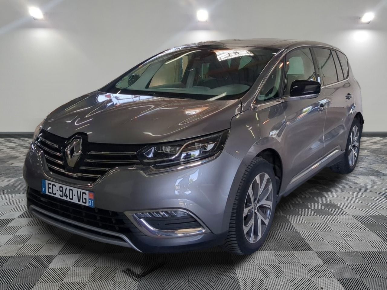 RENAULT - ESPACE DCI 160 ENERGY TWIN TURBO INTENS EDC - GO - Mise en service: 06/06/2016 - euro 6. Vérins de capot ho...
