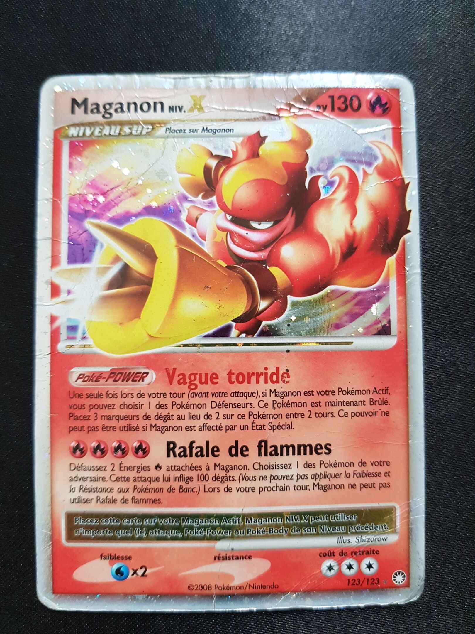 PLATINE Rivaux émergeants - Maganon niveau X 123/123 - poor …