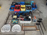 Lot d'outils, quincailleries et divers - non testé - Réf. 32867
