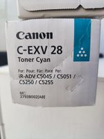 Toner cyan de marque CANON, modèle C-EXV 28, référence 2793B… (photo 2)