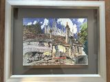 a picture of a picture of a painting hanging on a wall