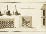 a picture of a drawing of wine bottles and wine glasses