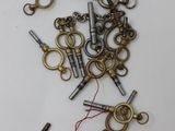 a lot of different types of metal items on the table