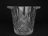 an image of a crystal vase on a black background
