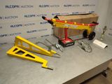 a box on a table with some tools on it