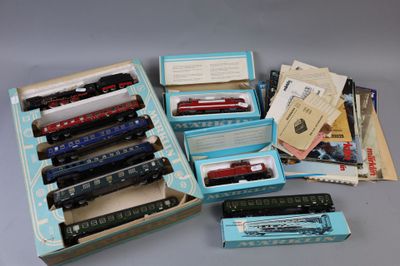 MARKLIN « HO » : Coffret avec rame voyageurs allemande avec … - Photo 1