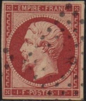 a stamp with a portrait of a man on it
