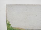 an image of a painting of cows grazing in a field