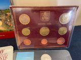 a picture of a box of coins on a table