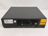 a close up of a black power supply unit on a white surface