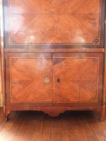 SECRETAIRE DROIT en placage de bois de rose marqueté en aile… (photo 6)