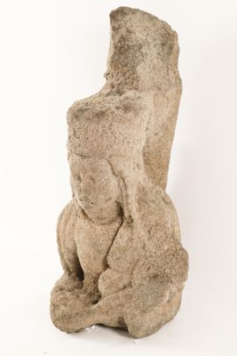 statue of a woman holding a baby in her arms