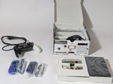 a white box with a game controller and a game controller in it