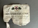 a small piece of paper that has been torn off