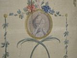 a picture of a painting on the wall of a building