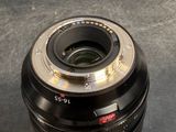 a close up of a camera lens on a table