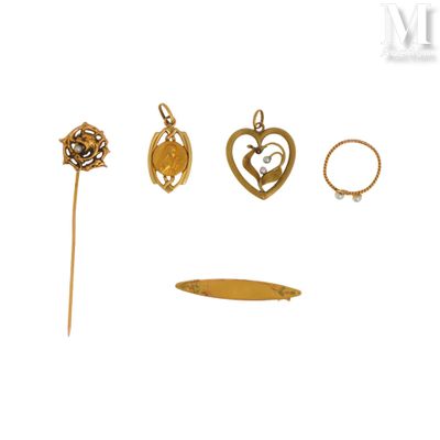 a picture of a collection of jewelry on a white background