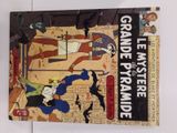 une image représentant un livre sur lequel figure une illustration d'une scène égyptienne