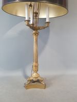 Candélabre d'époque Restauration à fût cannelé et feuillagé … (photo 2)