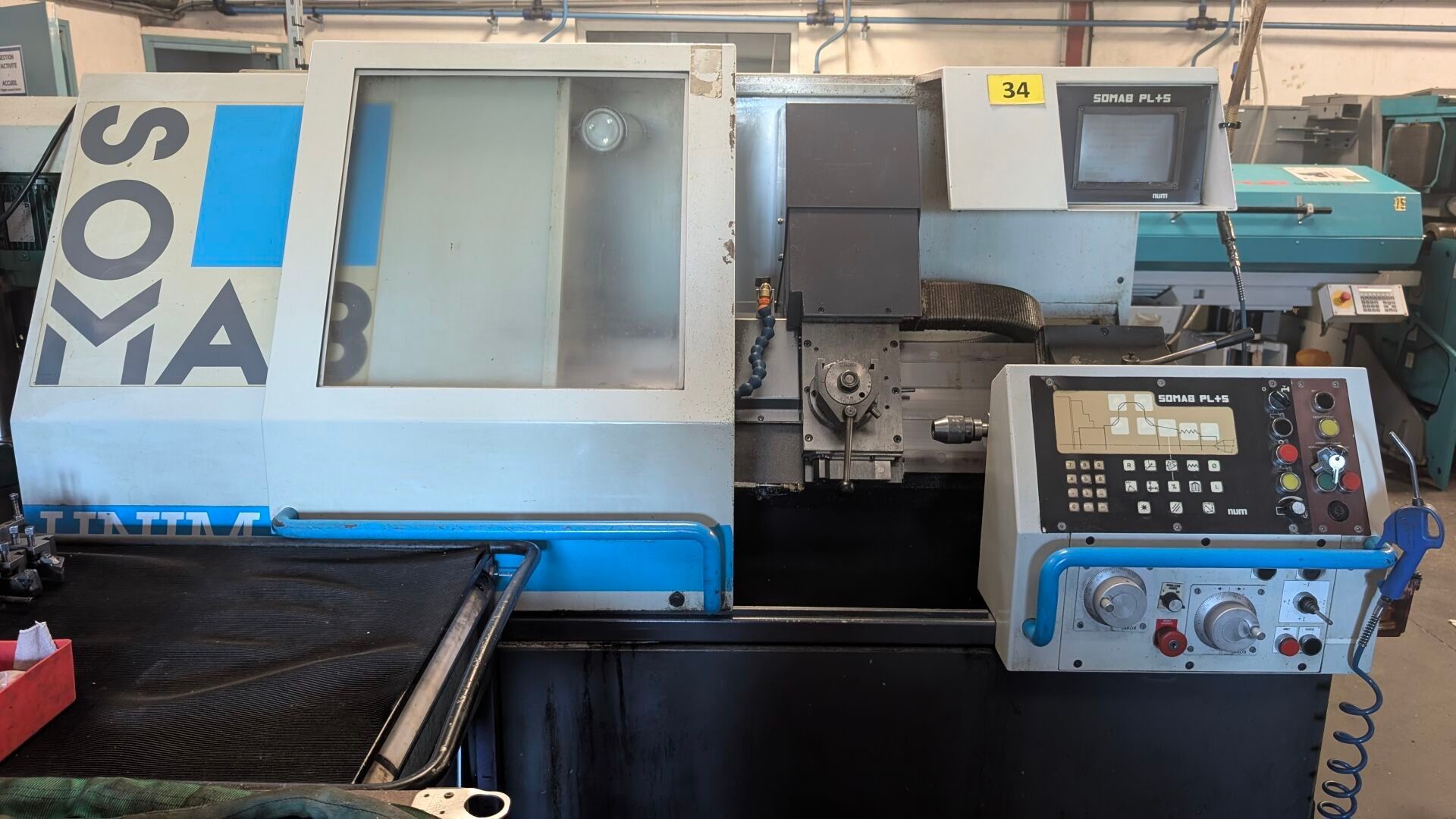 Tour semi-automatique SOMAB modèle UNIMAB PL+5.