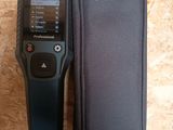 a close up of a case with a digital device in it