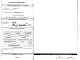 a black and white image of a document with a barcode on it