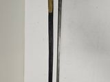 two swords that are on display on the wall