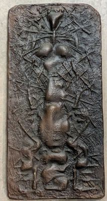 Ecole du XXème siècle "Personnage abstrait" - Photo 1