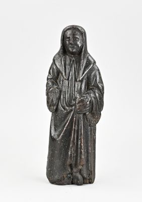 an image of a statue of a woman in a robe