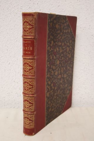 CRAFTY : Paris au bois, texte et croquis. Paris, Plon, 1890, in 4...