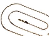 a gold chain that has a lock on it