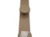 a picture of a toilet paper holder with a blue handle