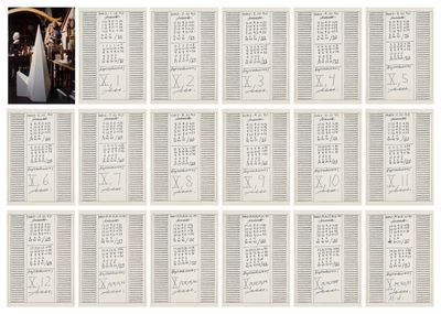 a collage of photographs of a wedding ceremony with a bride and groom