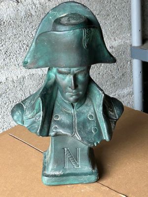 Métal - Empire - Buste de Napoléon (hauteur totale 300 mm) (…