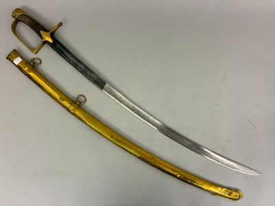 deux épées ornées d'or et d'argent sur un fond blanc