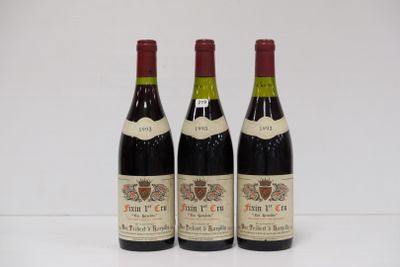 3 B - FIXIN LES HERVELETS (1er Cru) (1 à 3; 1 à 3,5 cm; e.