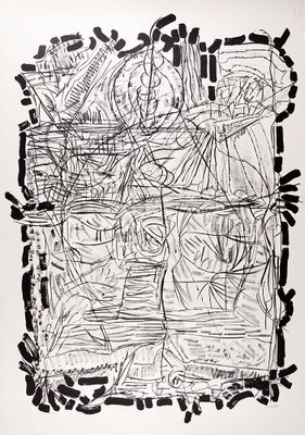 une image représentant un dessin en noir et blanc d'un carré
