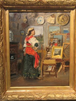 1.005 - Léon Joseph VOIRIN (1833-1887), HUILE SUR TOILE, CAL…